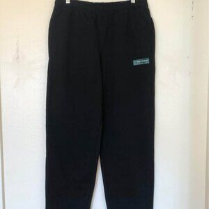 MADE Recess Black Heavyweight Sweatpants with Custom GWS Camp Patch Size Large
